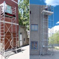 Trabattelli in alluminio ed acciaio
